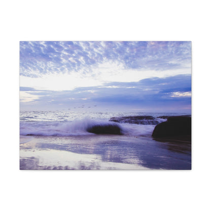 Twilight Serenade  Matte Canvas, Stretched, 1.25" various sizes to fit perfectly on the wall, great as a house warming gift or for the beach lovers