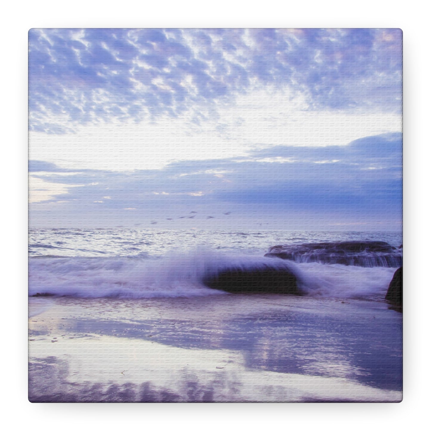 Twilight Serenade  Matte Canvas, Stretched, 1.25" various sizes to fit perfectly on the wall, great as a house warming gift or for the beach lovers