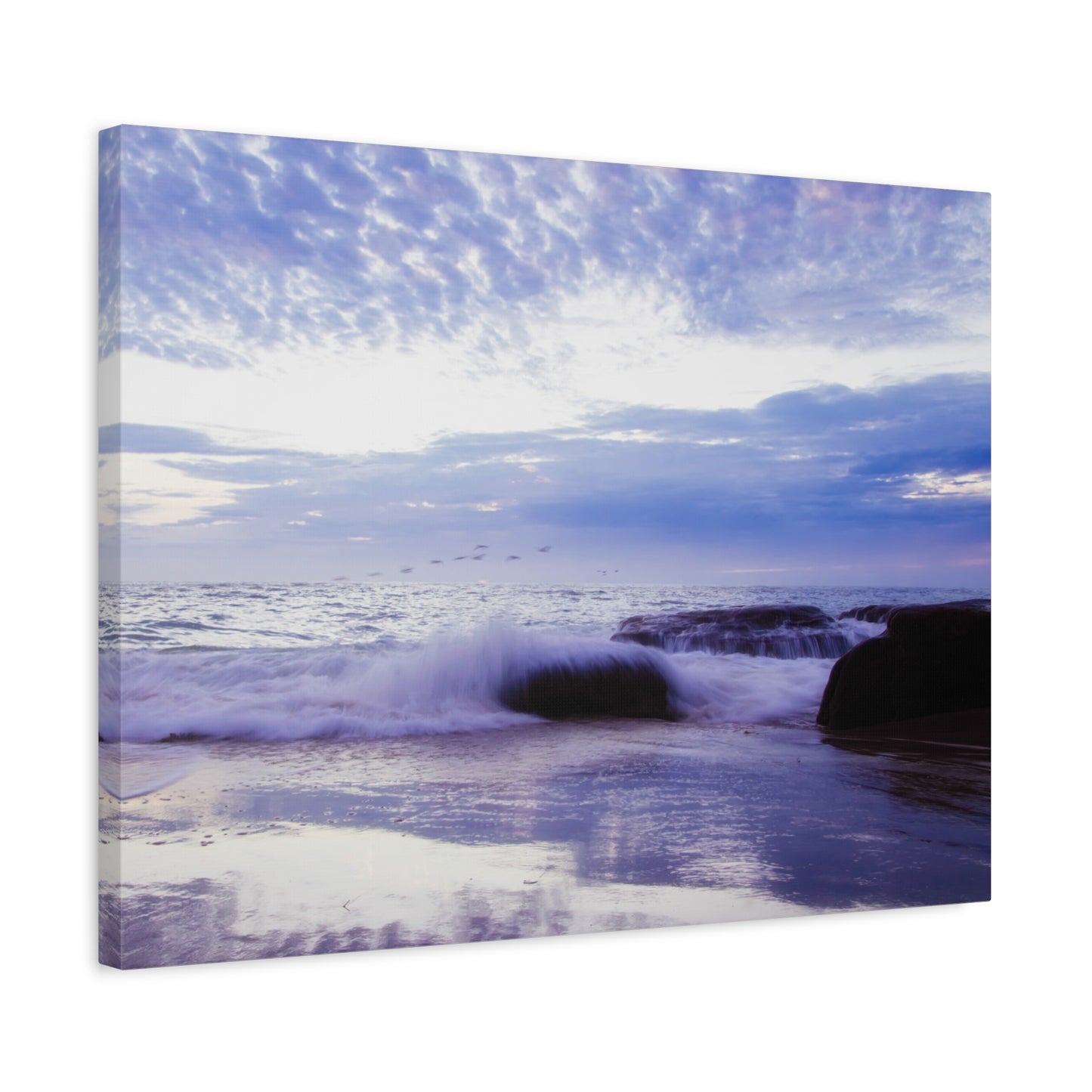 Twilight Serenade  Matte Canvas, Stretched, 1.25" various sizes to fit perfectly on the wall, great as a house warming gift or for the beach lovers