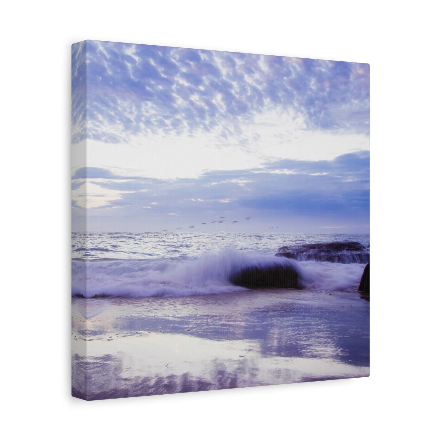 Twilight Serenade  Matte Canvas, Stretched, 1.25" various sizes to fit perfectly on the wall, great as a house warming gift or for the beach lovers