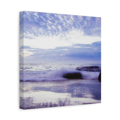 Twilight Serenade  Matte Canvas, Stretched, 1.25" various sizes to fit perfectly on the wall, great as a house warming gift or for the beach lovers