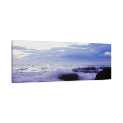 Twilight Serenade  Matte Canvas, Stretched, 1.25" various sizes to fit perfectly on the wall, great as a house warming gift or for the beach lovers