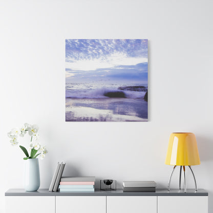 Twilight Serenade  Matte Canvas, Stretched, 1.25" various sizes to fit perfectly on the wall, great as a house warming gift or for the beach lovers