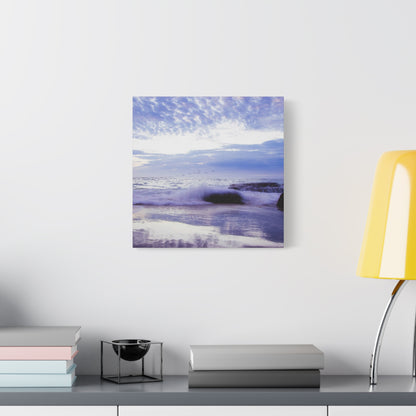 Twilight Serenade  Matte Canvas, Stretched, 1.25" various sizes to fit perfectly on the wall, great as a house warming gift or for the beach lovers