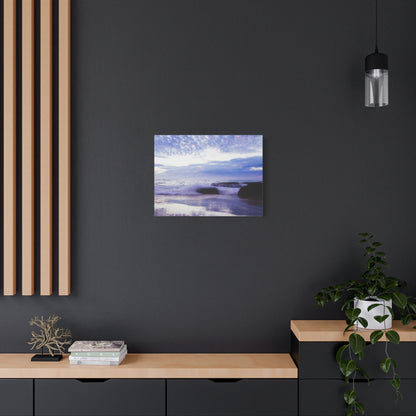 Twilight Serenade  Matte Canvas, Stretched, 1.25" various sizes to fit perfectly on the wall, great as a house warming gift or for the beach lovers