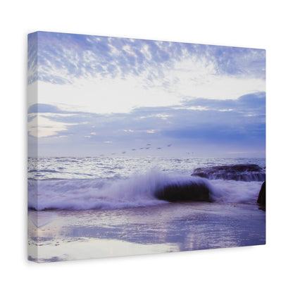 Twilight Serenade  Matte Canvas, Stretched, 1.25" various sizes to fit perfectly on the wall, great as a house warming gift or for the beach lovers