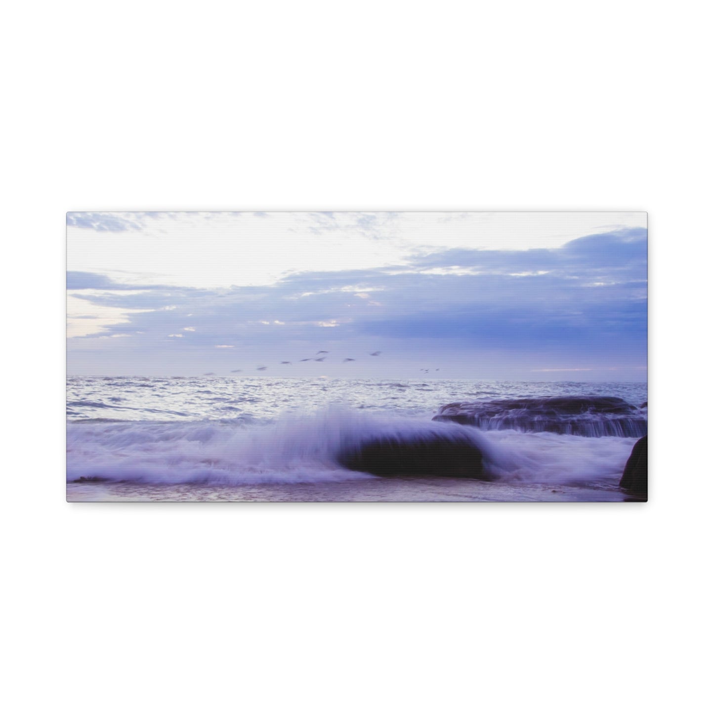 Twilight Serenade  Matte Canvas, Stretched, 1.25" various sizes to fit perfectly on the wall, great as a house warming gift or for the beach lovers