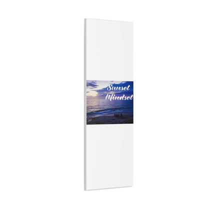 Sunset Mindset: Where Waves Meet Dreams” Canvas Gallery Wraps