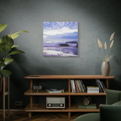 Twilight Serenade  Matte Canvas, Stretched, 1.25" various sizes to fit perfectly on the wall, great as a house warming gift or for the beach lovers