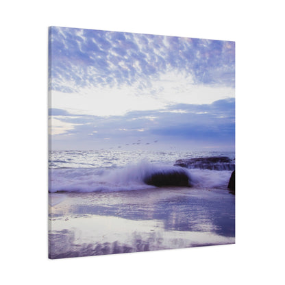 Twilight Serenade  Matte Canvas, Stretched, 1.25" various sizes to fit perfectly on the wall, great as a house warming gift or for the beach lovers