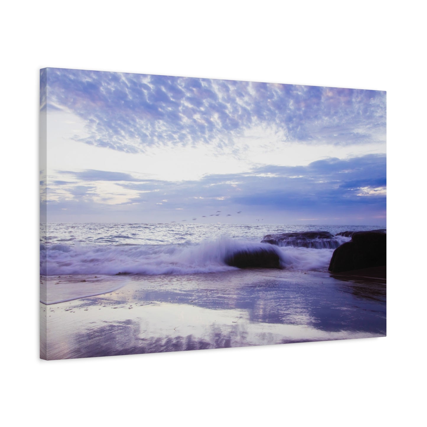 Twilight Serenade  Matte Canvas, Stretched, 1.25" various sizes to fit perfectly on the wall, great as a house warming gift or for the beach lovers