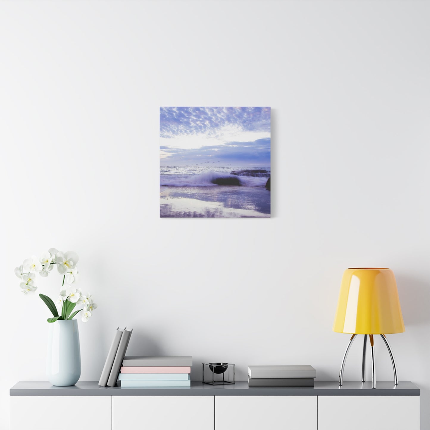 Twilight Serenade  Matte Canvas, Stretched, 1.25" various sizes to fit perfectly on the wall, great as a house warming gift or for the beach lovers