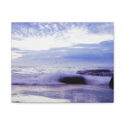 Twilight Serenade  Matte Canvas, Stretched, 1.25" various sizes to fit perfectly on the wall, great as a house warming gift or for the beach lovers