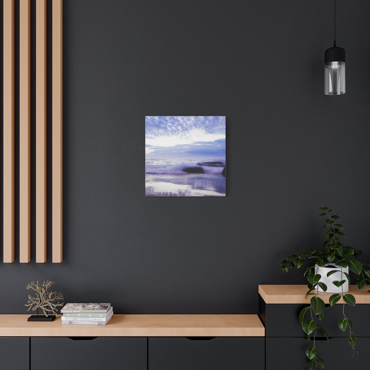 Twilight Serenade  Matte Canvas, Stretched, 1.25" various sizes to fit perfectly on the wall, great as a house warming gift or for the beach lovers