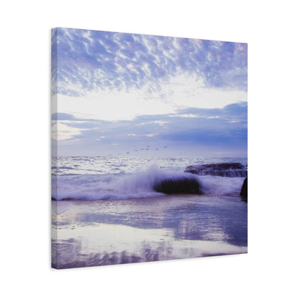 Twilight Serenade  Matte Canvas, Stretched, 1.25" various sizes to fit perfectly on the wall, great as a house warming gift or for the beach lovers