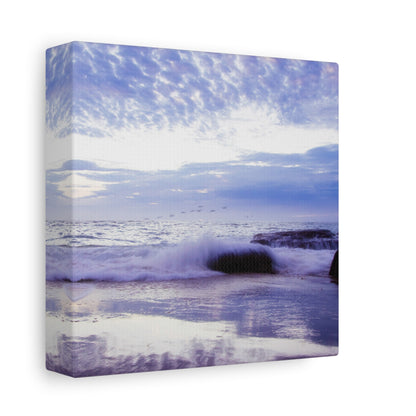 Twilight Serenade  Matte Canvas, Stretched, 1.25" various sizes to fit perfectly on the wall, great as a house warming gift or for the beach lovers