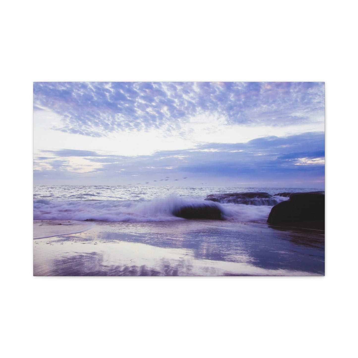 Twilight Serenade  Matte Canvas, Stretched, 1.25" various sizes to fit perfectly on the wall, great as a house warming gift or for the beach lovers