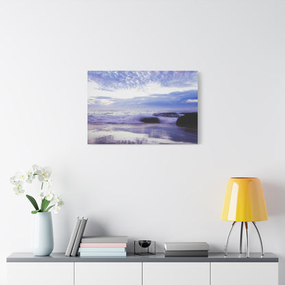 Twilight Serenade  Matte Canvas, Stretched, 1.25" various sizes to fit perfectly on the wall, great as a house warming gift or for the beach lovers